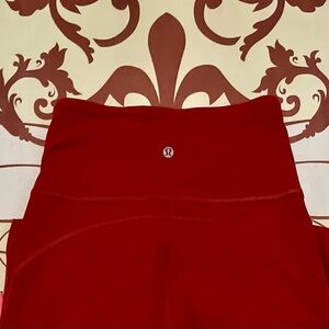 Lululemon Athletica Women's Groove Super High Rise Flare Pant 33”. Cayenne